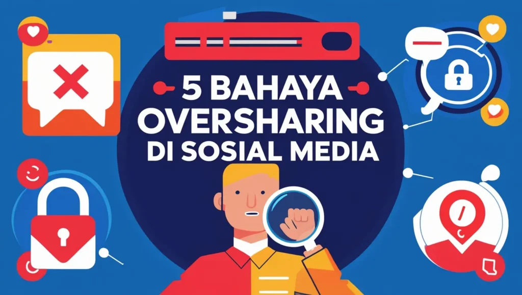 5 Bahaya Oversharing di Sosial Media